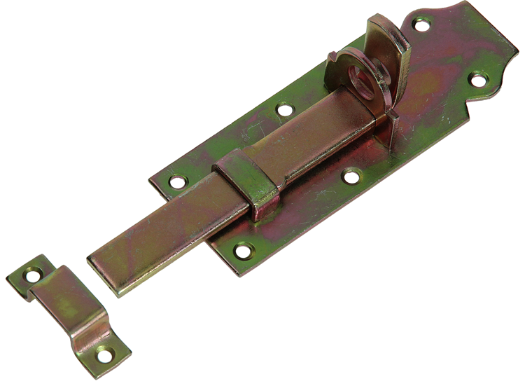Load image into Gallery viewer, Mack 1069124 - hangslotschuif licht geel verz120 mm | 5 stuks