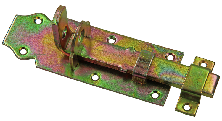 Load image into Gallery viewer, Mack 1069124 - hangslotschuif licht geel verz120 mm | 5 stuks
