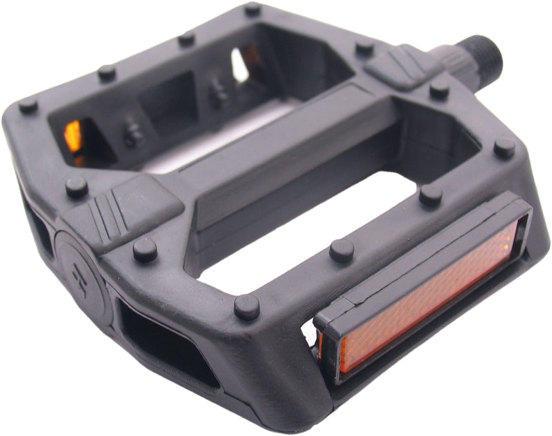 Load image into Gallery viewer, Edge Pedaalset Edge breed kunststof zwart