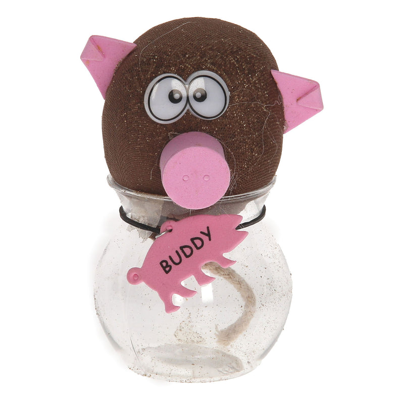 Load image into Gallery viewer, Toys amsterdam grasvriendjes varken junior 12,5 cm vilt bruin
