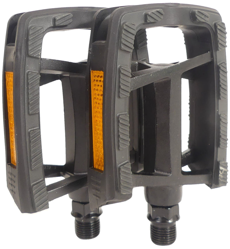 Load image into Gallery viewer, Gazelle Pedaalset FP-972 met aluminium body zwart zwart