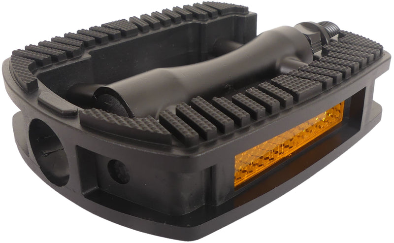 Load image into Gallery viewer, Marwi pedaalset sp-821 met aluminium huis - anti slip - mat zwart (werkplaatsverpakking)