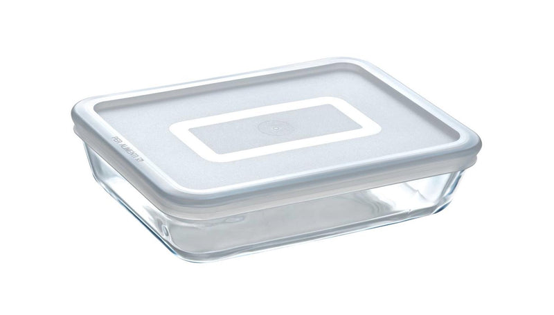 Load image into Gallery viewer, Pyrex schaal met kunststof deksel 0.8l