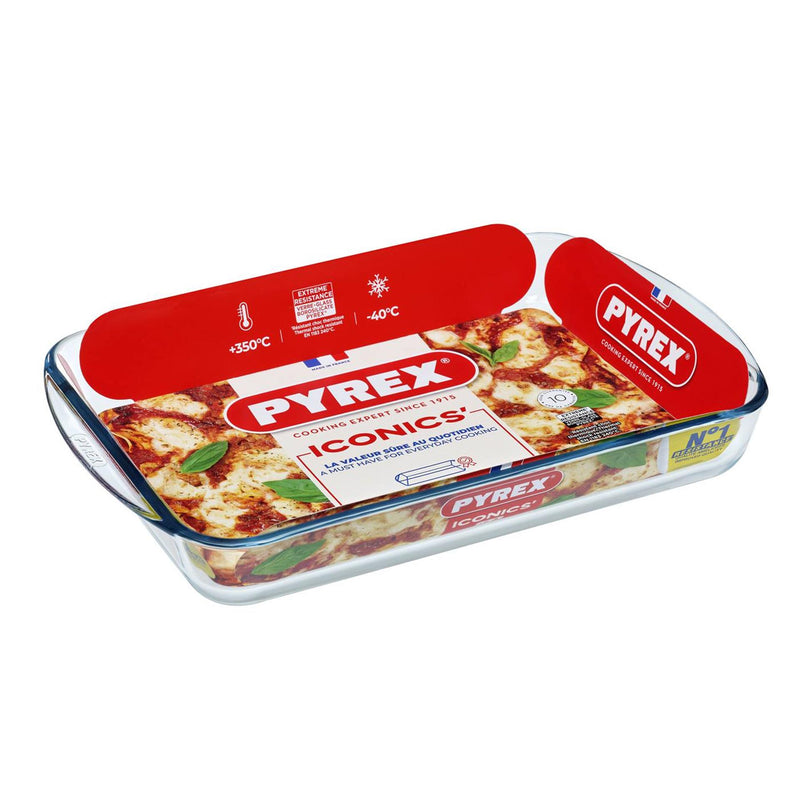 Load image into Gallery viewer, Pyrex ovenschaal 40x27x6cm 3,7l glas
