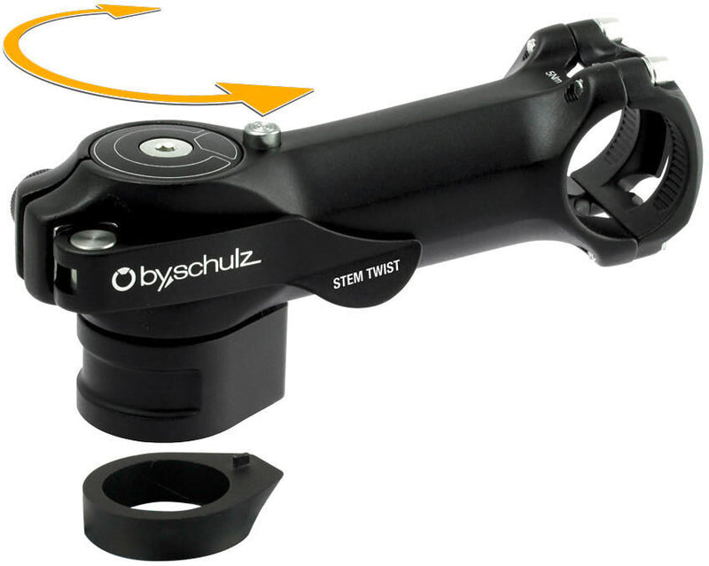 Load image into Gallery viewer, By,schulz stuurpen stem twist sds stem by.schulzstem twist sds 105 31,8mm,alu,black