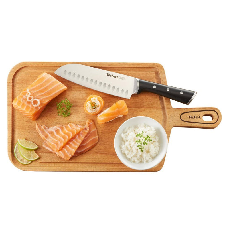 Load image into Gallery viewer, Tefal k23206 ice force santokumes 17.7 cm