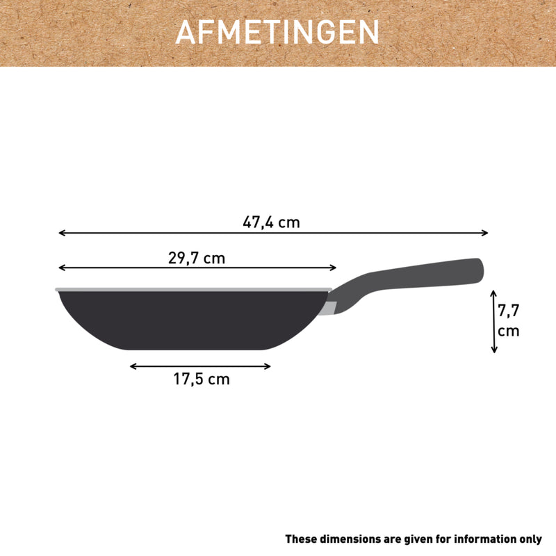 Load image into Gallery viewer, Tefal tefal c42619 renewal keramische wokpan 28 cm