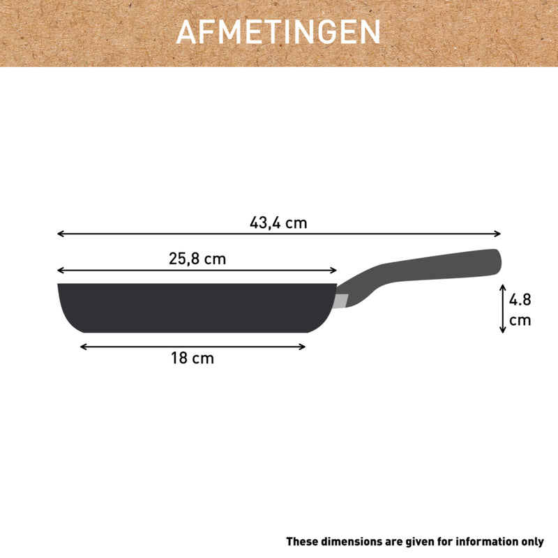 Load image into Gallery viewer, Tefal kookgerei tefal renew black koekenpan 24 cm zwart