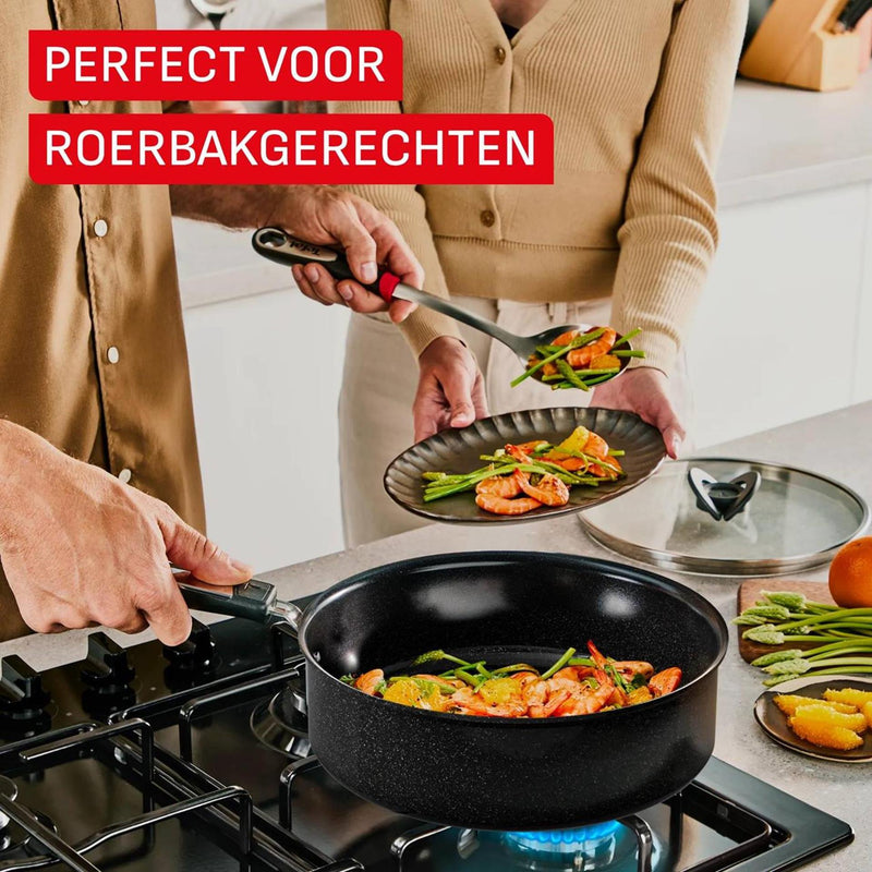 Load image into Gallery viewer, Tefal excellence ceramic hapjespan ø24cm + deksel