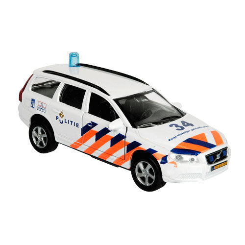 Load image into Gallery viewer, Kids globe politie volvo v70 licht geluid