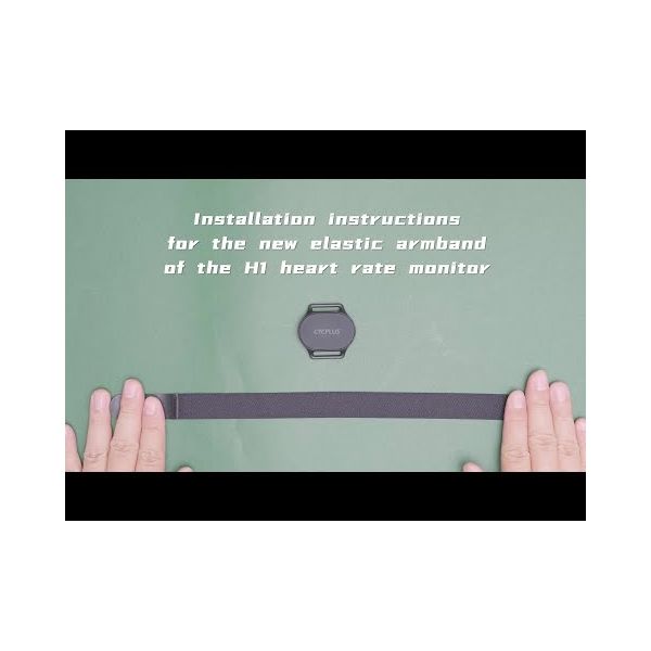 Afbeelding laden in galerijviewer, Cycplus hartslagmeter h1 (armband)
