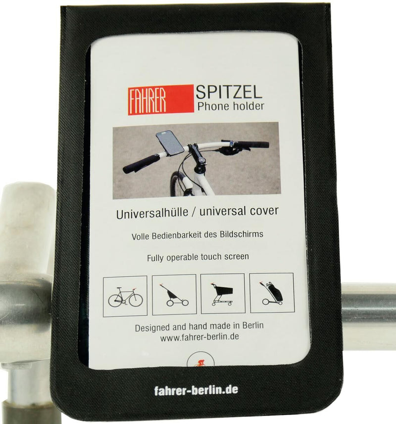 Load image into Gallery viewer, Fahrer smartphonehouder spitzel smartphone bracket spitzel black