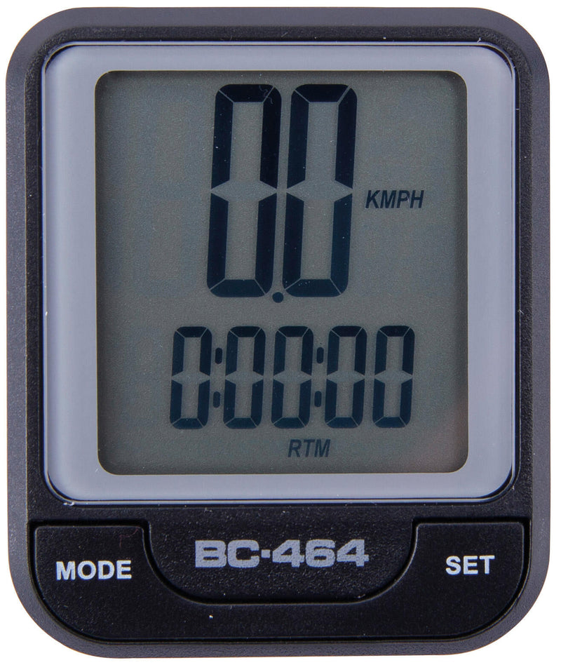 Load image into Gallery viewer, Contec fietscomputer cbc-464 ct computer cbc-464 wire, black coolgrey