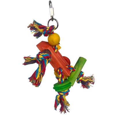 Load image into Gallery viewer, Happy pet speelgoed papegaai fiesta