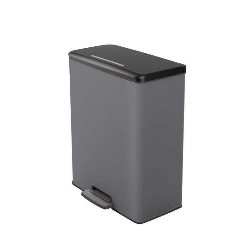 Load image into Gallery viewer, Curver decobin pedaalemmer 65l cool grey