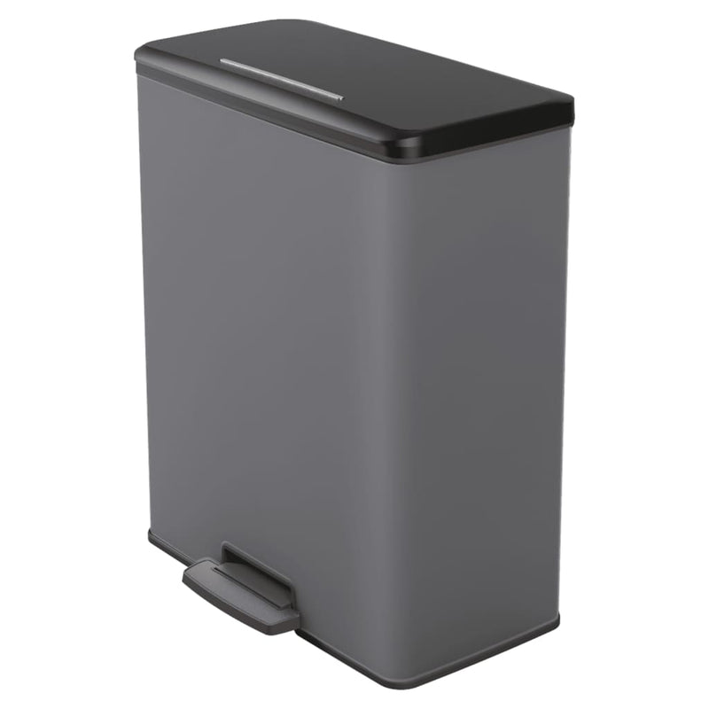 Load image into Gallery viewer, Curver pedaalemmer deco duo 26+26 l koelgrijs