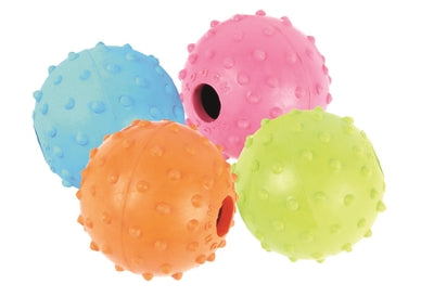 Load image into Gallery viewer, Happy pet rubber bal met bel