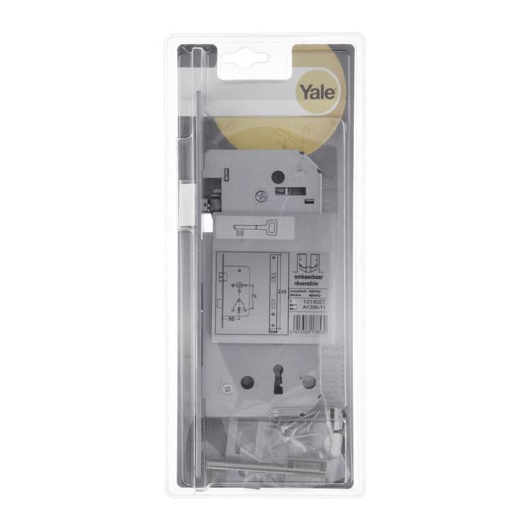 Load image into Gallery viewer, Yale 1019027 - 1dubb.insteekslot omkeerbaar a1306 50mm | 3 stuks