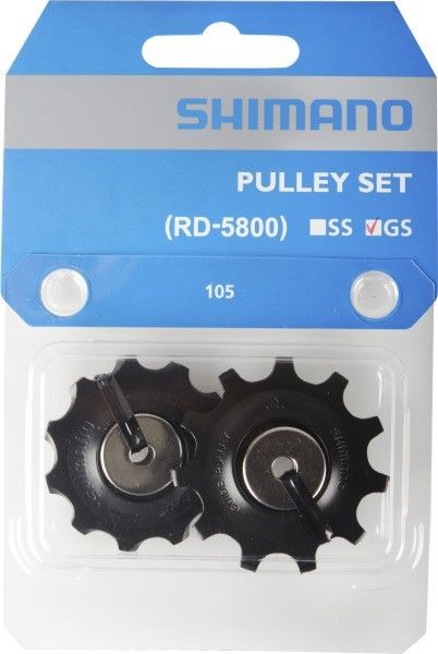 Load image into Gallery viewer, Derailleurwielset 11 speed Shimano 105 RD-5800-GS (voor lange kooi)