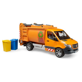 Load image into Gallery viewer, Bruder mercedes benz sprinter gemeentelijke afvalverwijdering kant-en-klaar model bedrijfswagen(model)