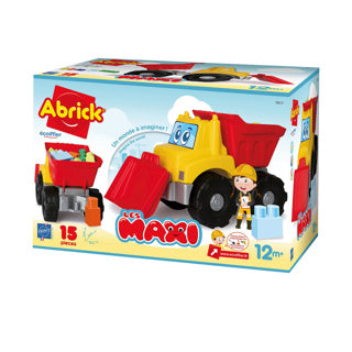 Load image into Gallery viewer, Abrick maxi bouw vrachtwagen