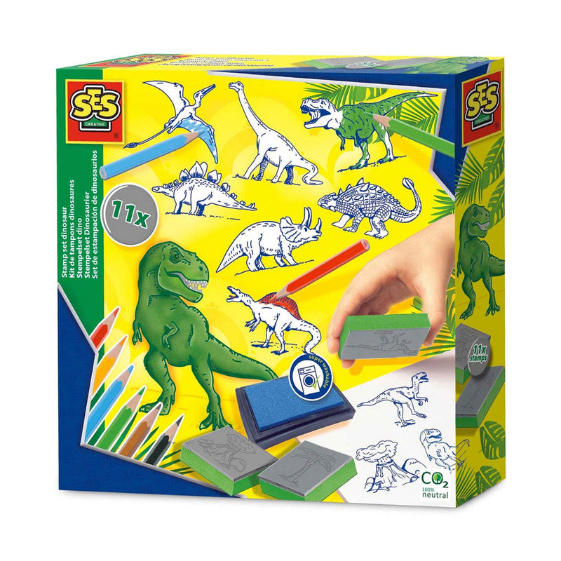 Load image into Gallery viewer, Ses stempelset dino
