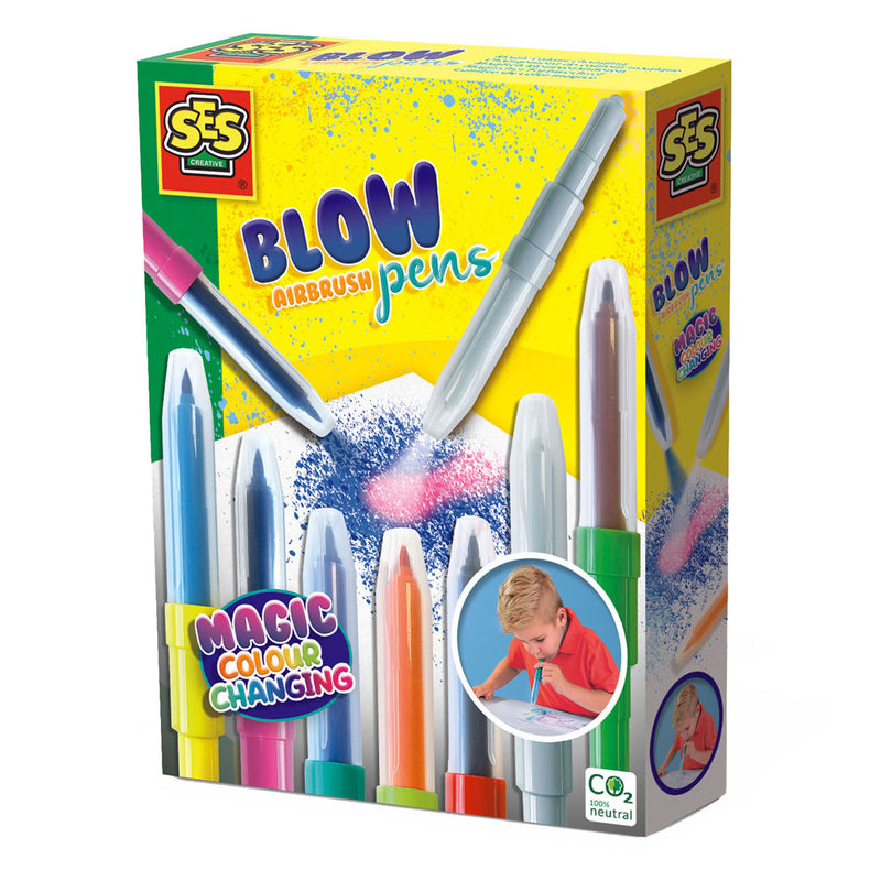 Load image into Gallery viewer, Ses blow airbrush pens - magisch kleurveranderen