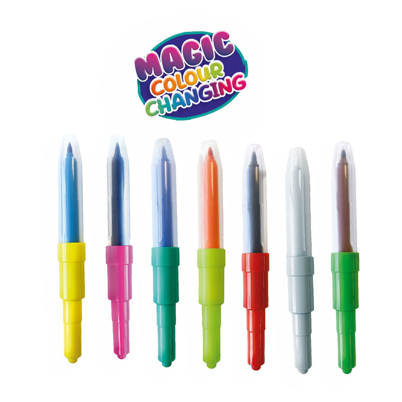 Load image into Gallery viewer, Ses creative - blow airbrush pens - magisch kleurveranderen - tweekleurige blaasstiften - goed uitwasbaar - met kleur veranderende blaasstift