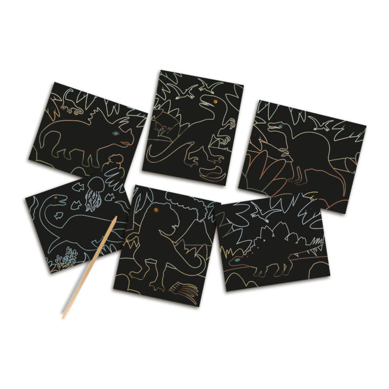 Load image into Gallery viewer, Ses creative ses glow in the dark scratch - dino's