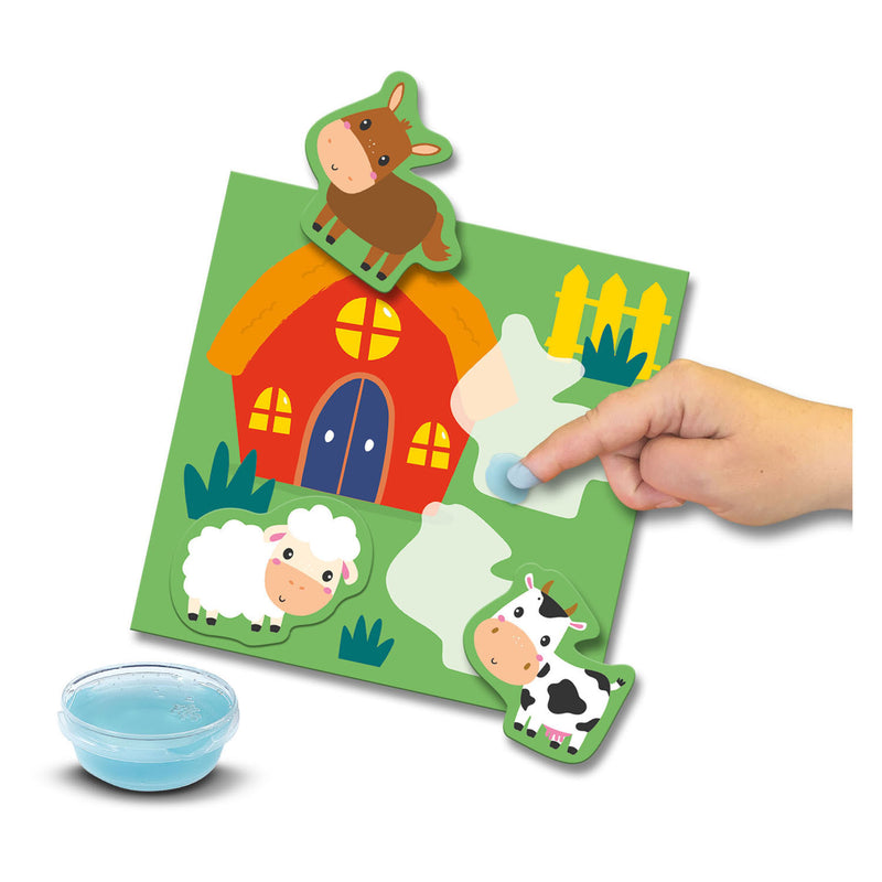 Load image into Gallery viewer, SES My First My First - Waar Woon Ik? Dieren Plakken