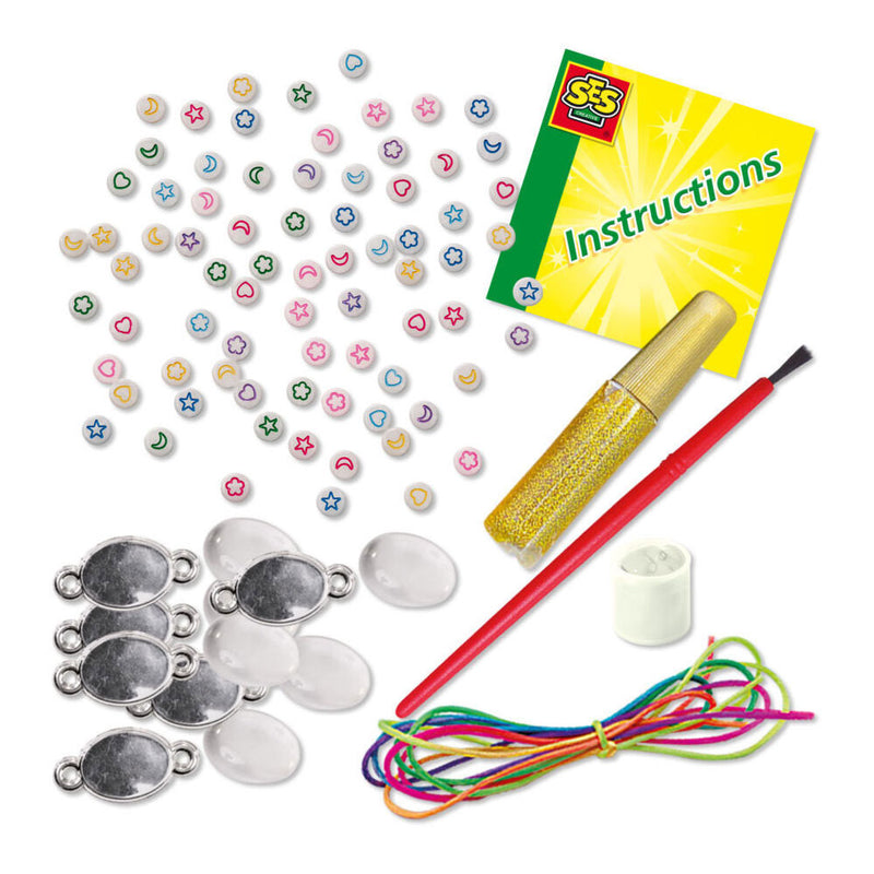 Load image into Gallery viewer, Ses glow in the dark galaxy armbanden