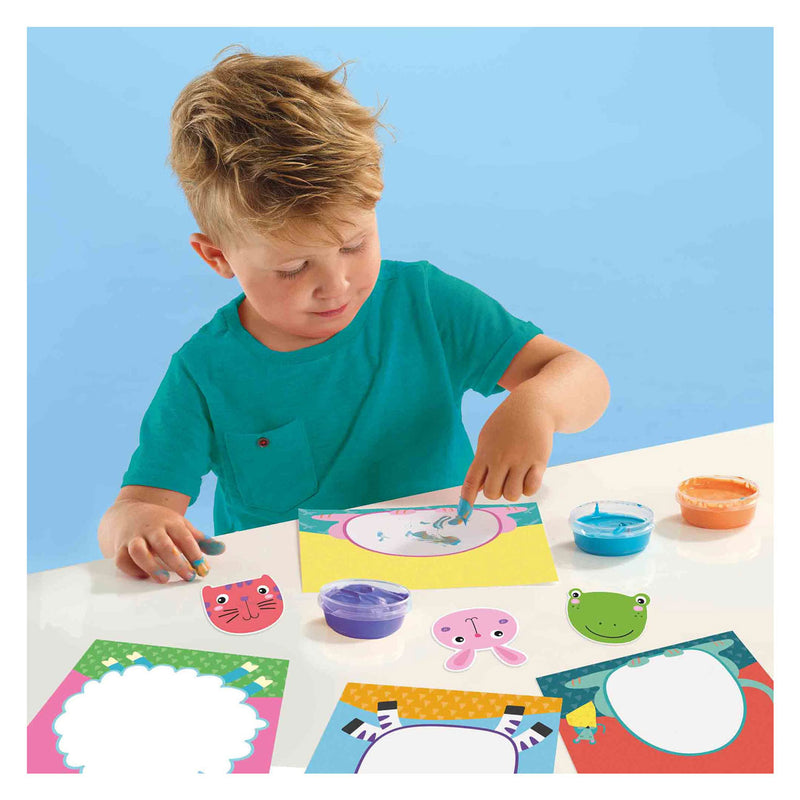 Load image into Gallery viewer, Ses my first vingerverf dieren | 2 stuks