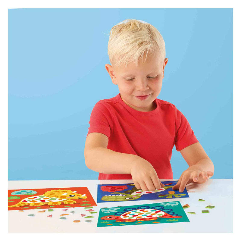 Load image into Gallery viewer, Ses ik leer dino's mozaïeken