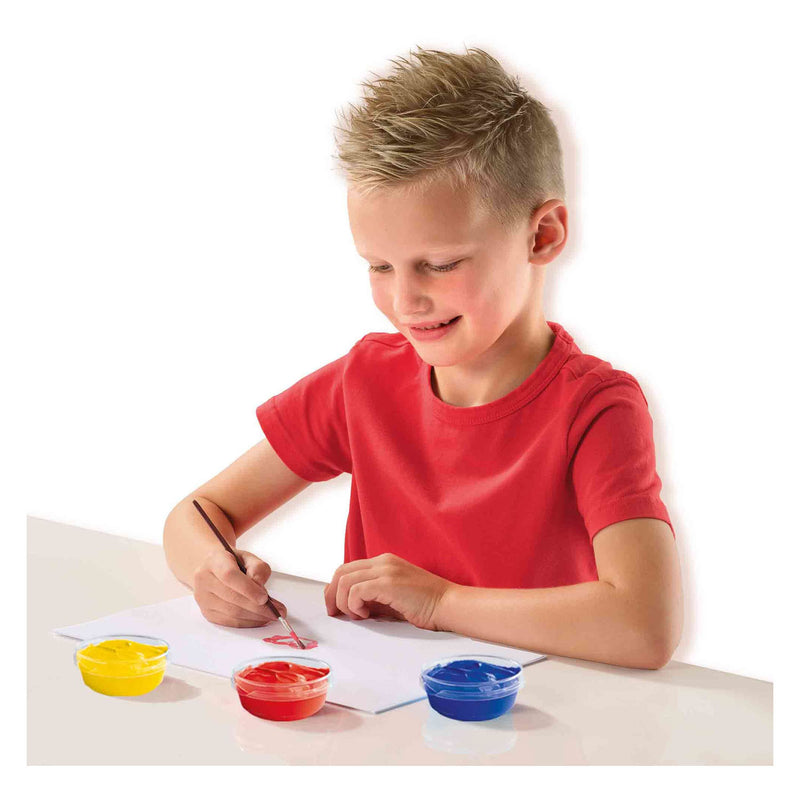 Load image into Gallery viewer, Ses plakkaatverf kleuren 6 x 45 ml | 2 stuks