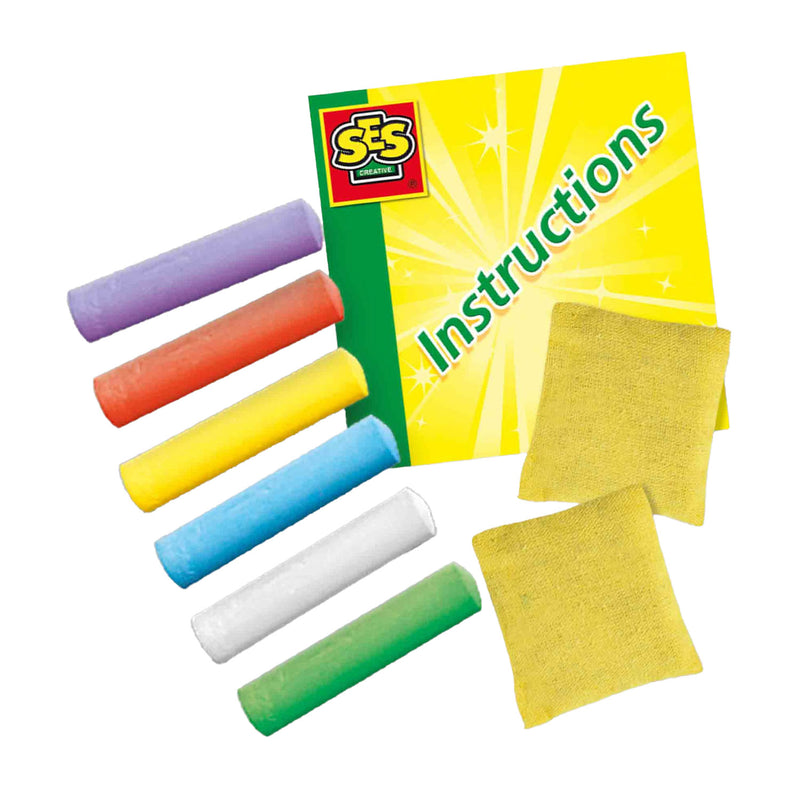 Load image into Gallery viewer, Ses stoepkrijt spellen 5in1