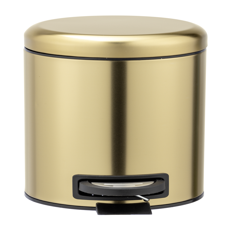 Afbeelding laden in galerijviewer, Wenko 1069600 - afvalem. leman 3l rvs goud mat | 1 stuks