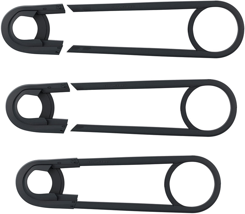 Load image into Gallery viewer, Hebie Chainglider Nexus 5 - Fietskettingbeschermer voor 27 of 30 tands tandwiel - E-bike accessoire - Zwart