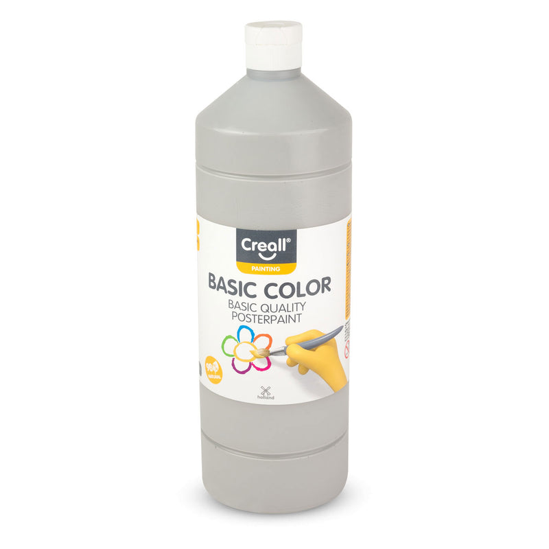 Load image into Gallery viewer, Creall schoolverf grijs, 1 liter