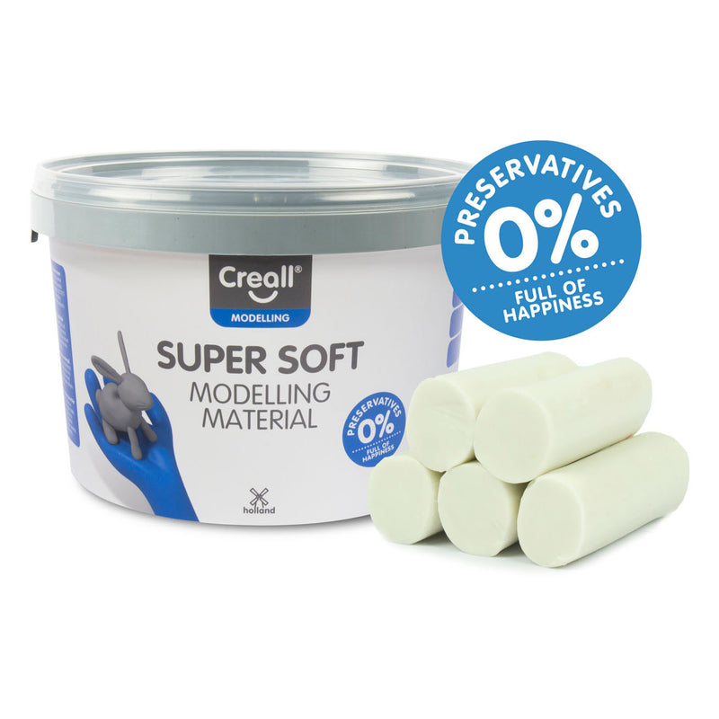 Load image into Gallery viewer, Creall supersoft klei wit, 1750gr.
