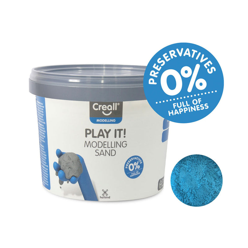 Load image into Gallery viewer, Creall play it speelzand blauw, 750gr.