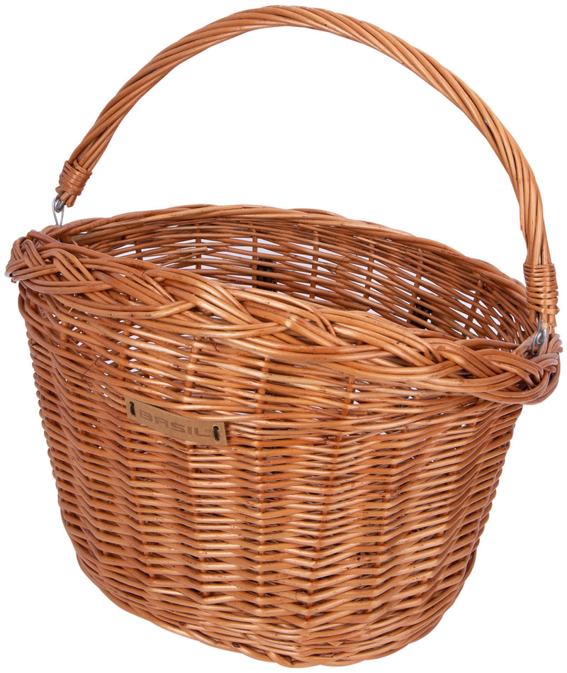 Load image into Gallery viewer, Basil Detroit - fietsmand - voorop of achterop - natuur