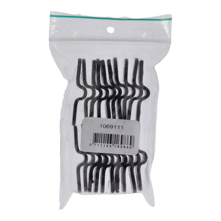 Load image into Gallery viewer, Mack 1069111 - draadpaneelklem zwart | 5 stuks