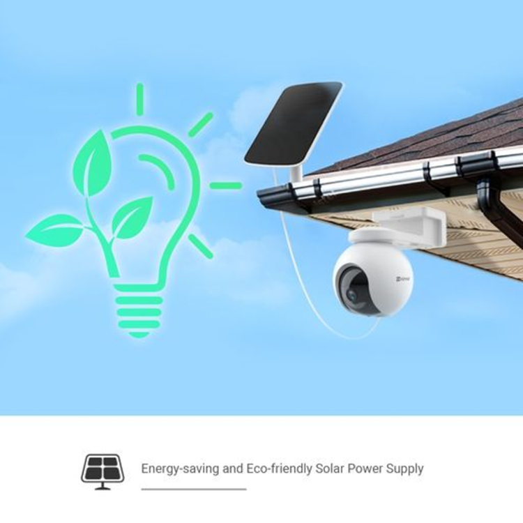 Afbeelding laden in galerijviewer, Ezviz 1071082 - solar panel type-c max 6.18w | 1 stuks