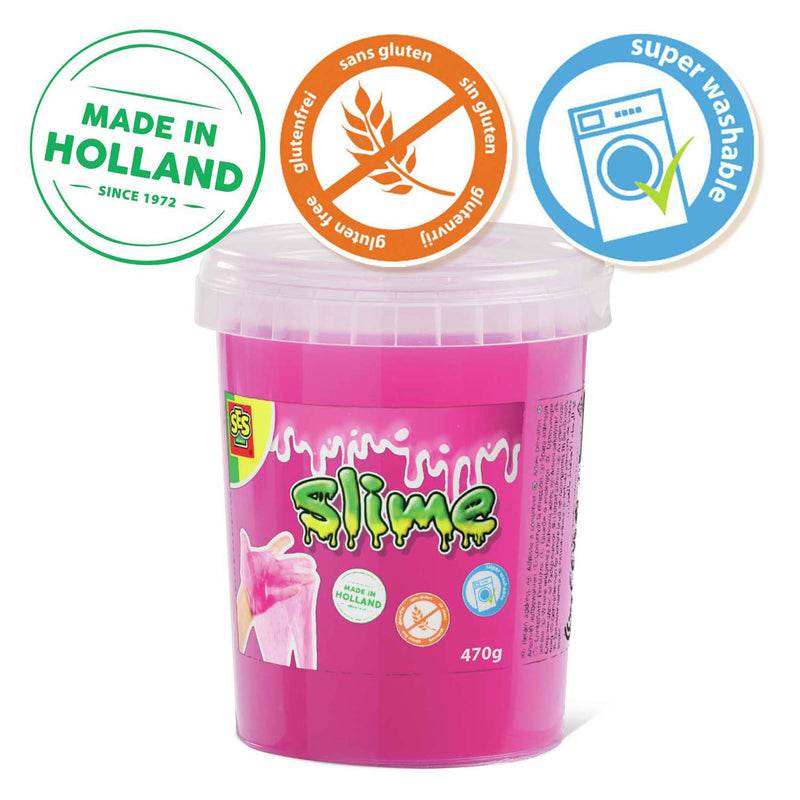 Load image into Gallery viewer, Ses creative ses slime - neon roze 470g