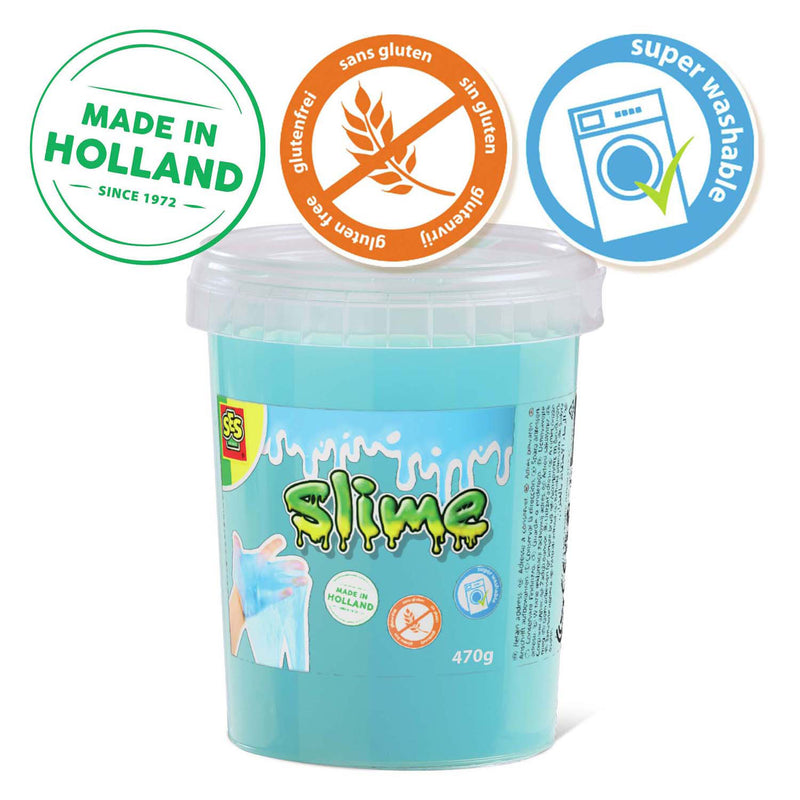 Load image into Gallery viewer, Ses creative ses slime - blauw glitter 470g