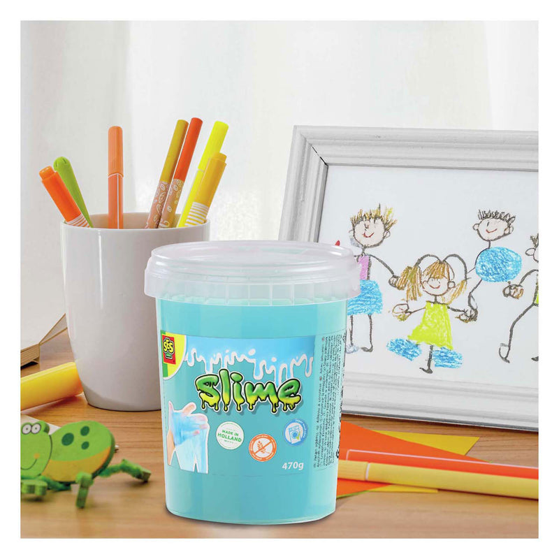 Load image into Gallery viewer, Ses creative ses slime - blauw glitter 470g
