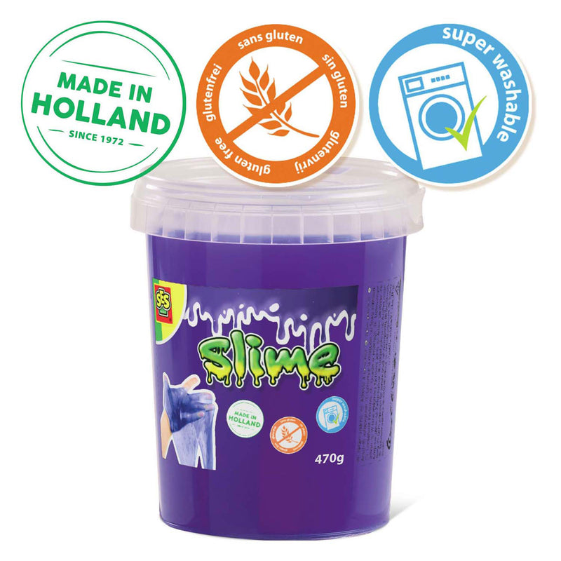 Load image into Gallery viewer, Ses creative ses slime - paars glitter 470g