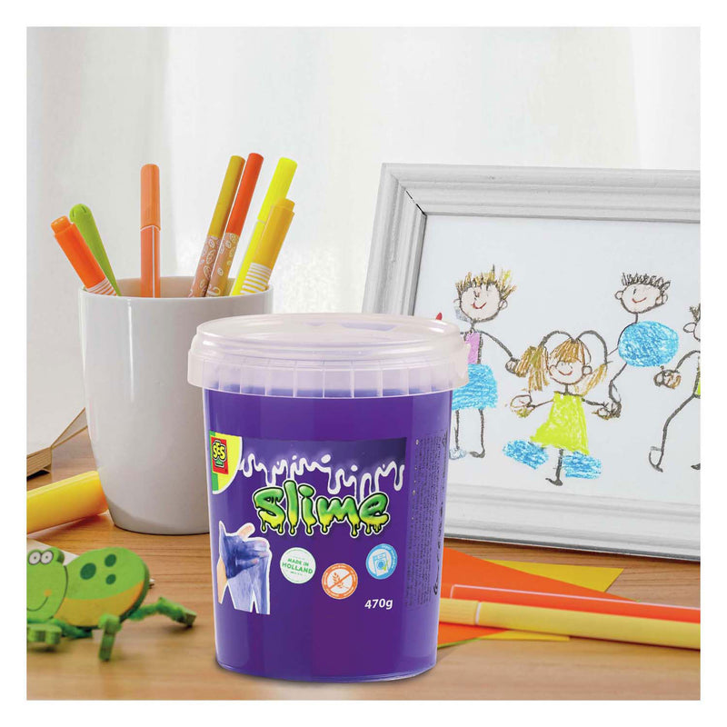 Load image into Gallery viewer, Ses creative ses slime - paars glitter 470g