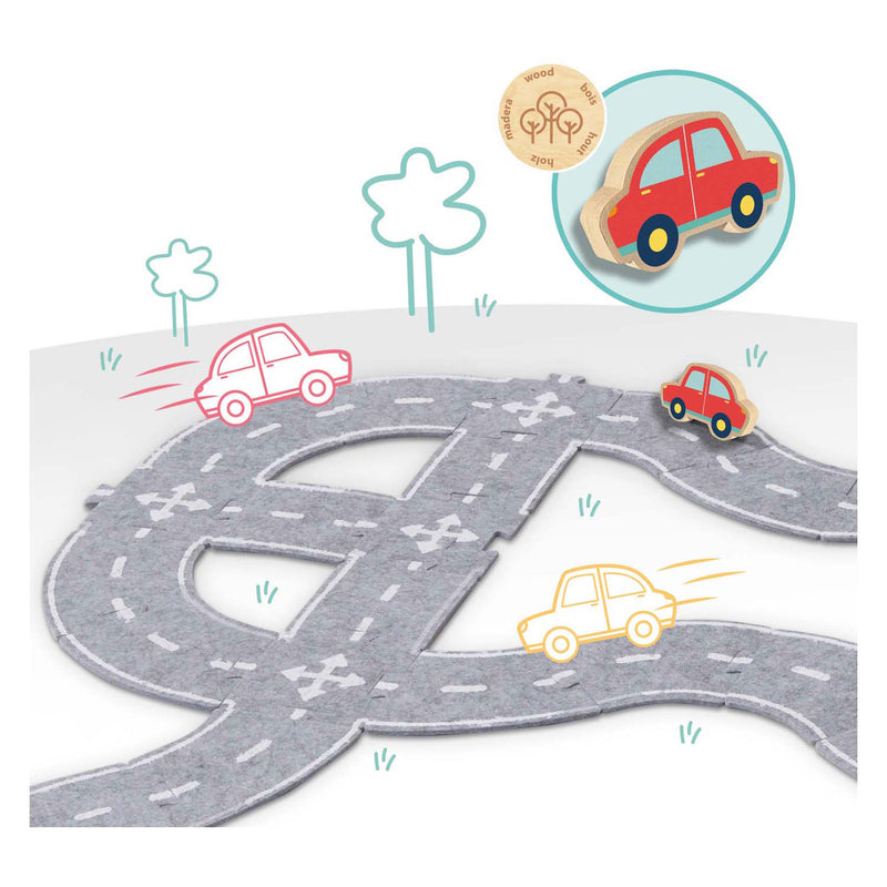 Load image into Gallery viewer, Ses vilten wegencircuit, 40dlg.