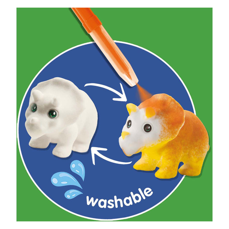 Load image into Gallery viewer, Ses blow airbrush pens - dinosaurussen, 3st.